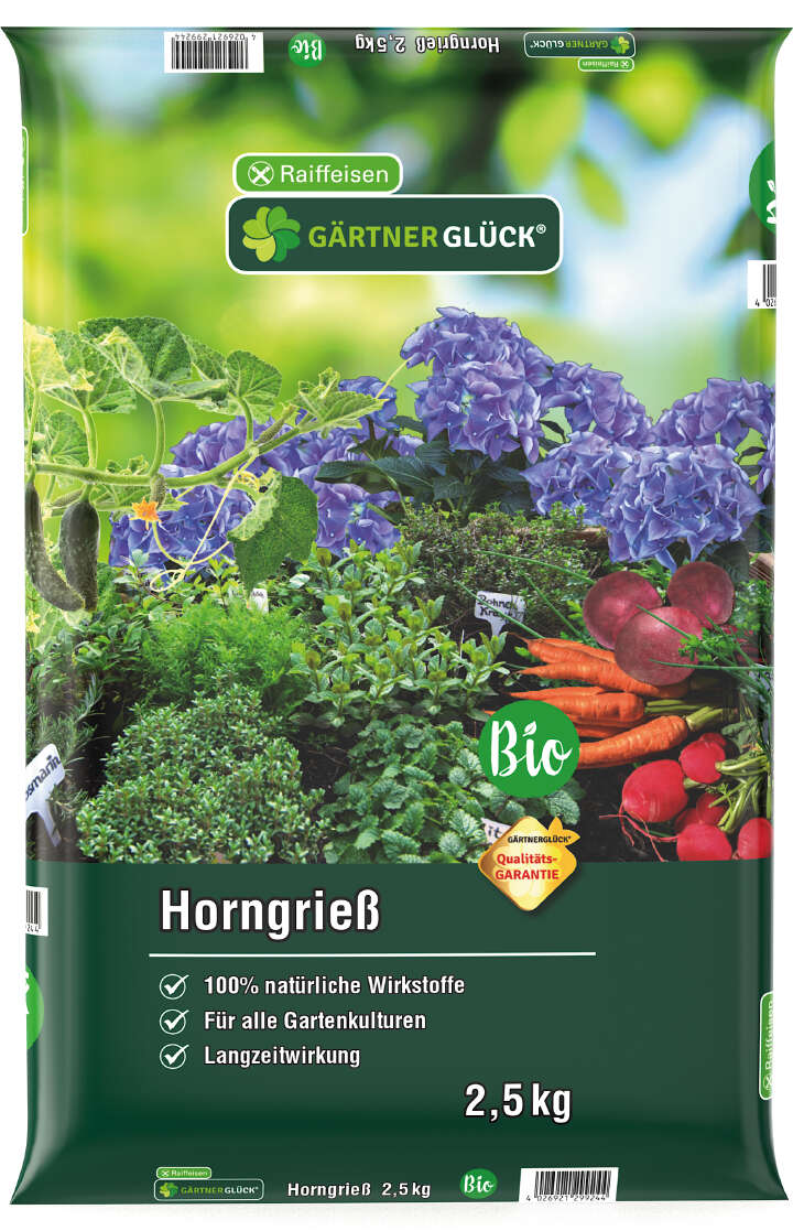 GÄRTNERGLÜCK Horngrieß